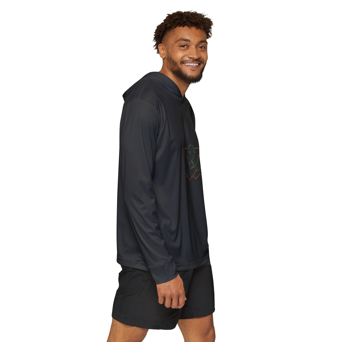 Sudadera con capucha protectora para hombre