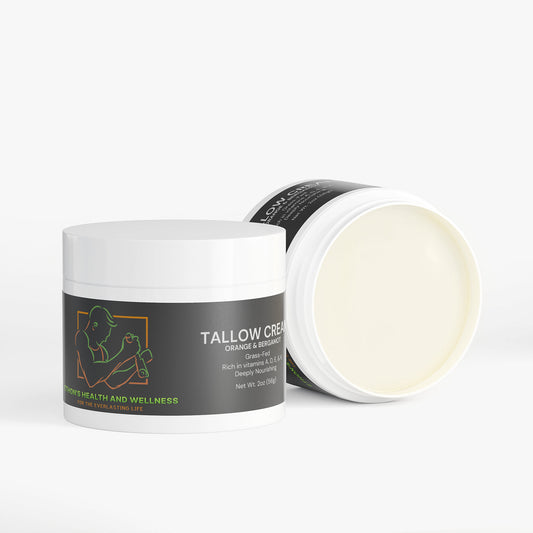 Tallow Cream Orange & Bergamot