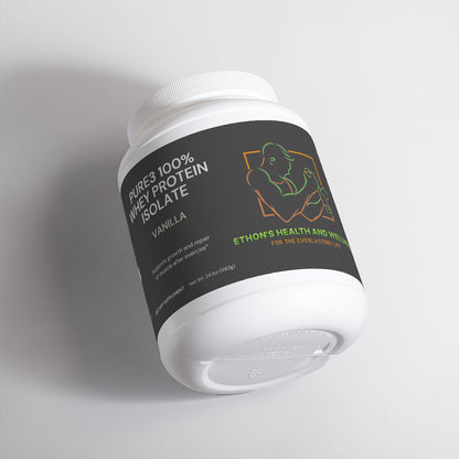 Pure3 100% Whey Protein Isolate (Vanilla)